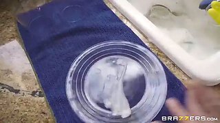 Impudent guy bangs his chubby busty step-mom Sybil Stallone