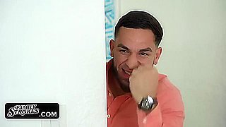 Lucky Stud Pounds Big Titted Latina Aunty While Her Husband Is Not Watching - Carmela Clutch And Peter Green