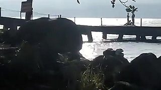 Sex on Ilhabela Beach with the Naughty Dread Hot