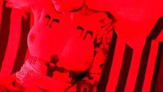 Hot blonde emo enjoys a hardcore fuck