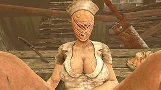 Silent hill, pyramid head, 3d