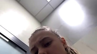 I fuck my gym trainer at home when my HUSBAND is at work!