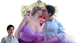 Voluptuous mummy with big boobs gets naughty