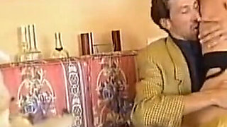 Wonderful Busty Skinny Teen Fucked and Cummed in Mouth by Monster Cock Vintage