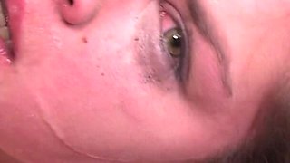Extreme deep throat fucking by monster cock