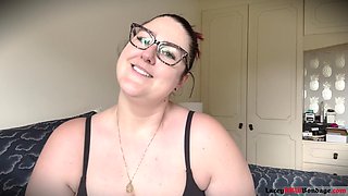 Lacey - Self Gag Fun and Orgasms After Gym Part 1