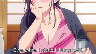 Hentai: Busty Housewife Gets Her 1st Swinger Experience, Having Fun With Her Bestie's Husband
