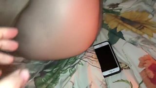 DRUNK blowjob and sex with bald headed girl cum shot