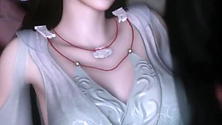 3D Big Boobs Cosplay Model Have Her First Time Gangbang Sex