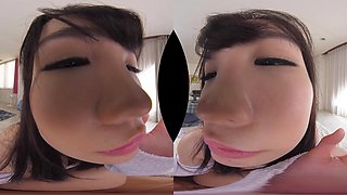 Asian hairy nymph VR Pov porn