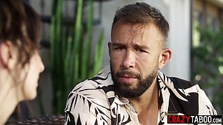 Big breasts mommy is perfect helping hand