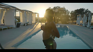 I Walk Along the Pool,