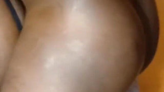 African Ebony Receives Standing Fuck