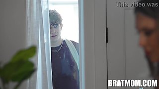 Gigi’s Big Tits Sucked as Stepson Parker Breeds Her