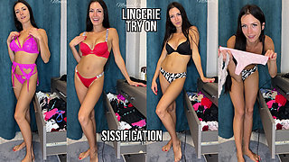 Lingerie Try on, Sissification, Underwear Drawer