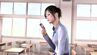 Beauty student get fuck her classmate - Hentai 3D 57