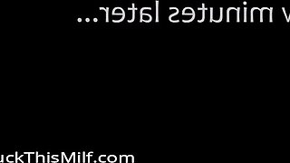 Goth hot MILF porn POV video