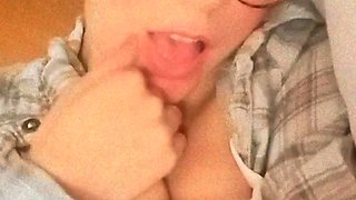 Hot emo amateur solo masturbation