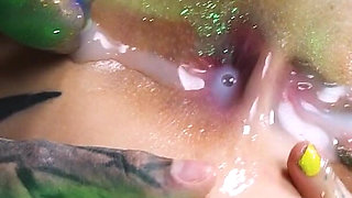 Serpienta Gets Her Asshole Filled with Cum, Compliments of Anuskatzz and Illuz