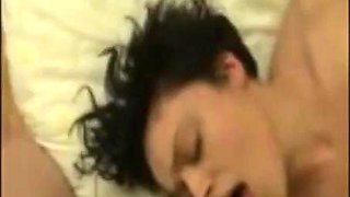 Sub busty brunette submissive: Blowjob, Big Tits  Amateur Porn