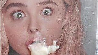 Chole Grace Moretz cum tribute 3