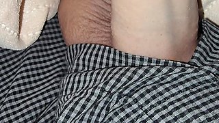 Step mom perfect blowjob on 8 inch of dick from step son big dick