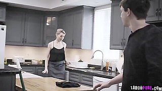 teen 18+ Housemaid Fucked By Employers Stepson