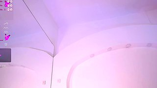 Blonde tight pussy babe solo toy fun in glamour masturbation