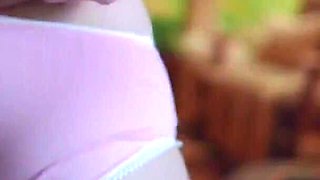 Standing Pee in Panties