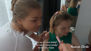 Fucked and Cum on My Face While I Was Doing Milka Makeup. New with Title