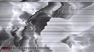 Nicole Black 8on1 Domination DAP gangbang with pee