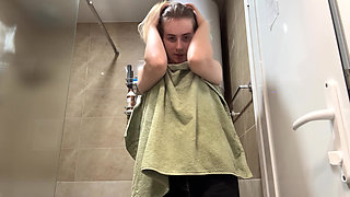 Shy Shower Princess Turns Into a Wet Tease UwU