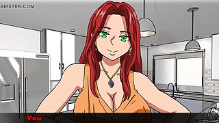 Sexy boss wife cheating and sucking manhood by Loveskysan69real