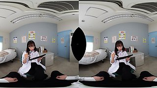 Hot asian floozy passionate VR porn video