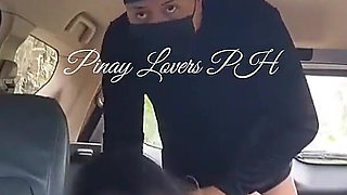Pinay Teacher Fucked in the Car Lucky Fan Fucked