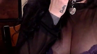 Natural Sexy MILF Smoking