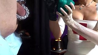 fistingqueen mr hankeys toys in deep anal action extreme