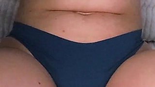 Fast Hot Fingering Through Panties - Soaking Wet Pussy Orgasm - Closeup