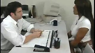 Young busty babe gets her pussy banged from several positions