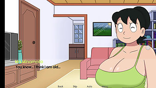 Naughty Nobita doing bang bang