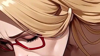 Blonde Blowjob on the Beach, Ai Animation