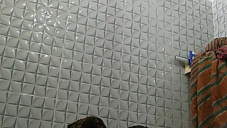 Desi Vabi Girl Bathroom Shower Hot Nature