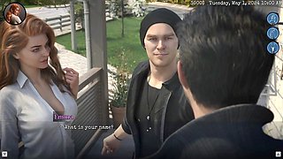 American couple, american boobs, american classic