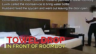Towel Drop Nude Show to Roomboy