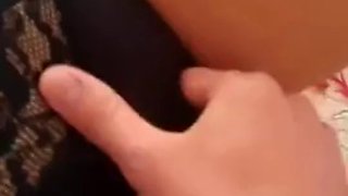 Publication of the university girl with busty breasts