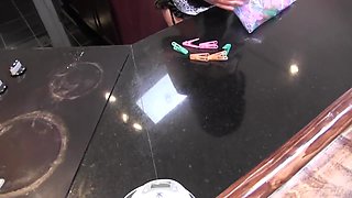 Evil Lesbian Mistress Crushes Her Massage Maid