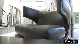 Bella Rose Gets Punished By Boss After Stealing Dildo