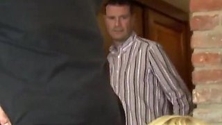 She Fucks the Mechanic and Is Caught by Her Husband.