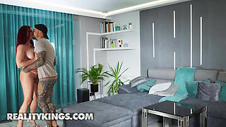 REALITY KINGS - Banging Hot Redhead Octokuro Can't Wait To Get Naked & Fucked With Juan Lucho After The Club