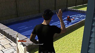Intertwined Guy Is Having Fun With A Sexy Milf By The Pool Ep10